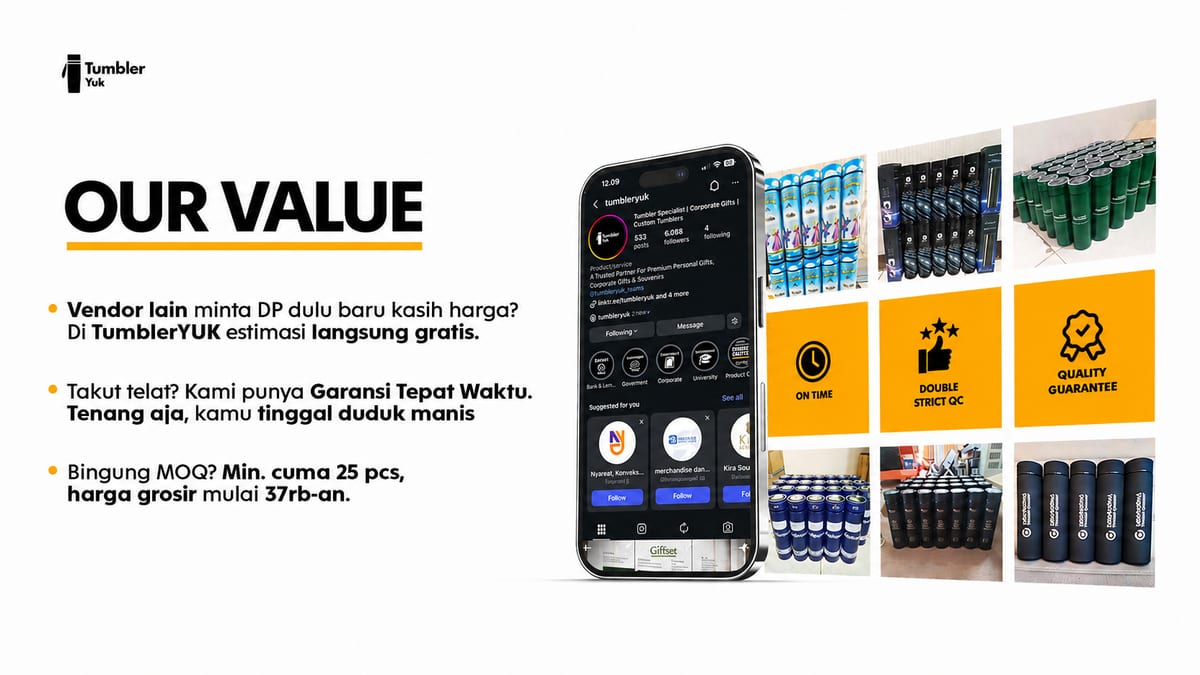 TumblerYuk — Our Value